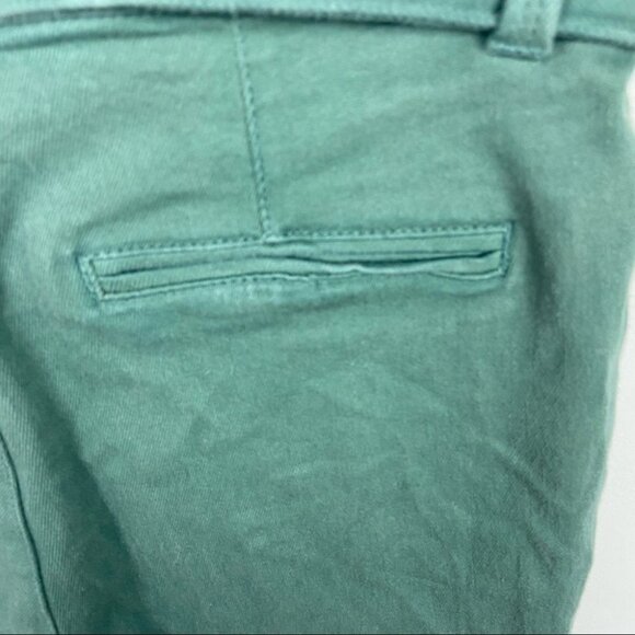 Sezane High Rise Paperbag Waist Pants Size 38 French US Size 6 Jade Green Boho - Picture 12 of 16